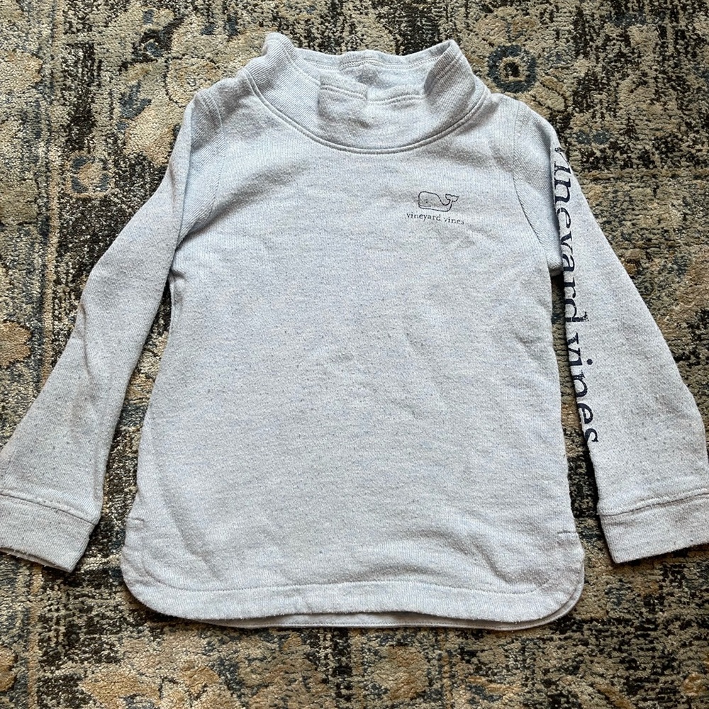 Vineyard Vines Kids Gray Long Sleeve Sweatshirt Size 4T